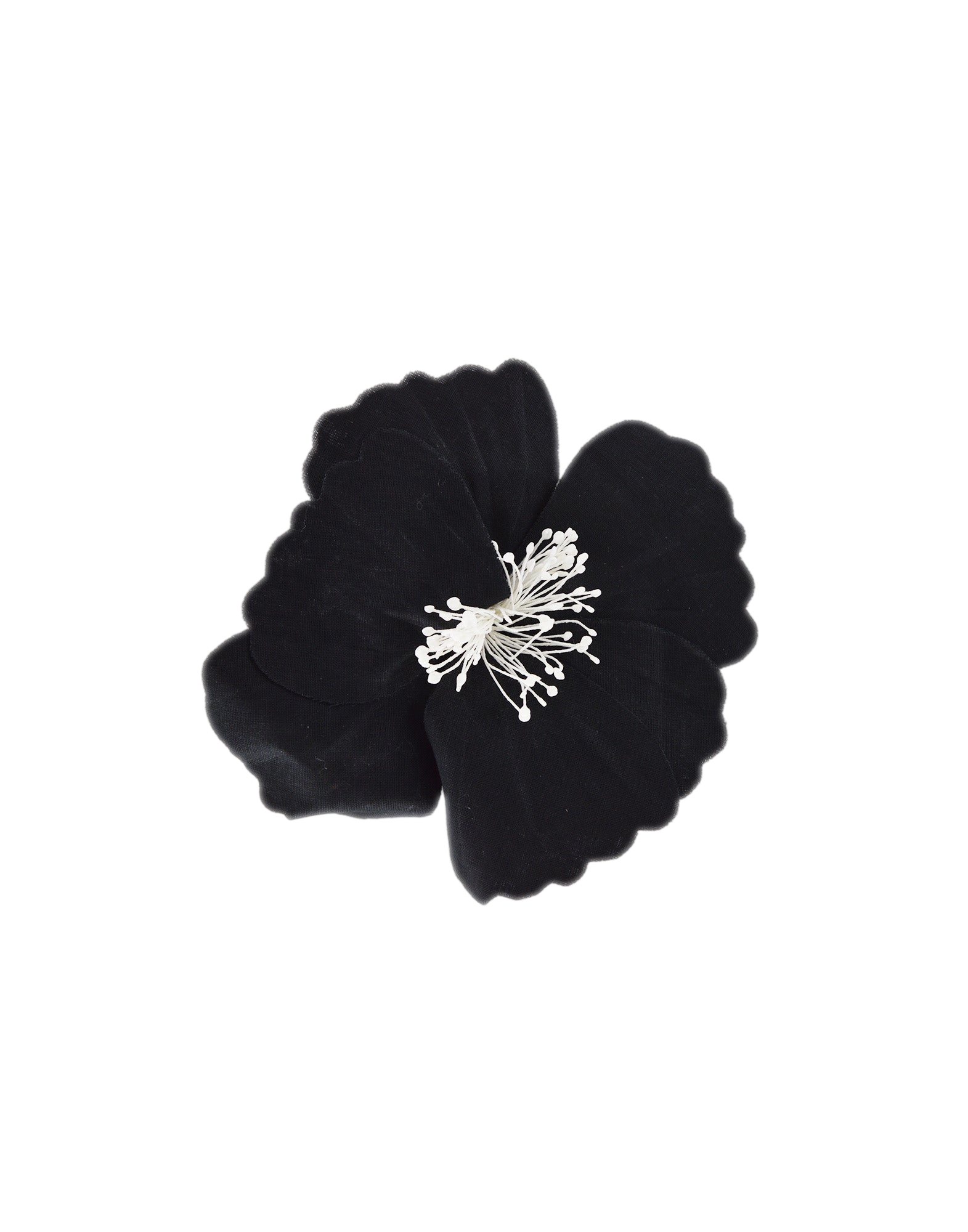 Spilla a Fiore Azalea Nero