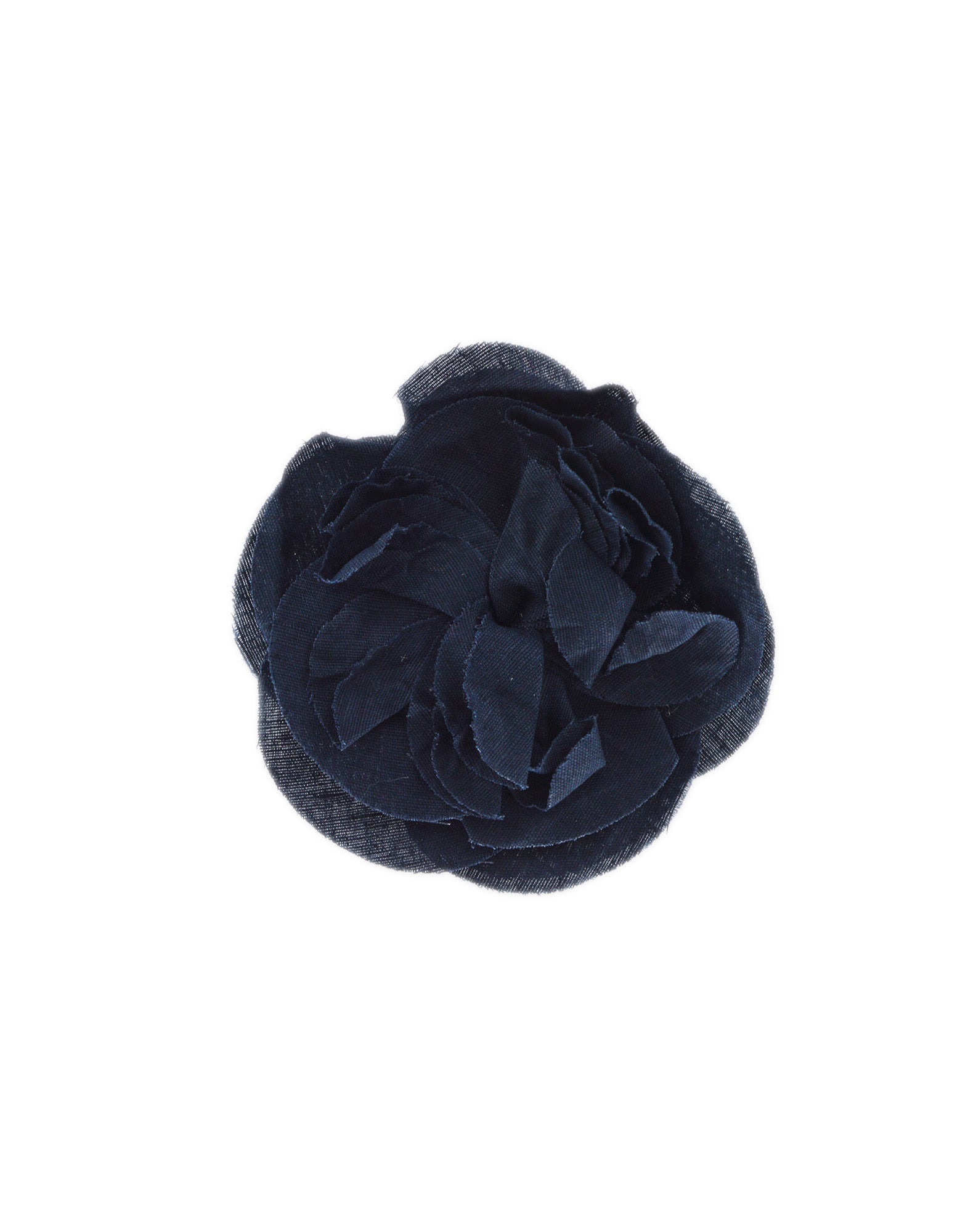 Spilla a Fiore Rosa Blu Notte