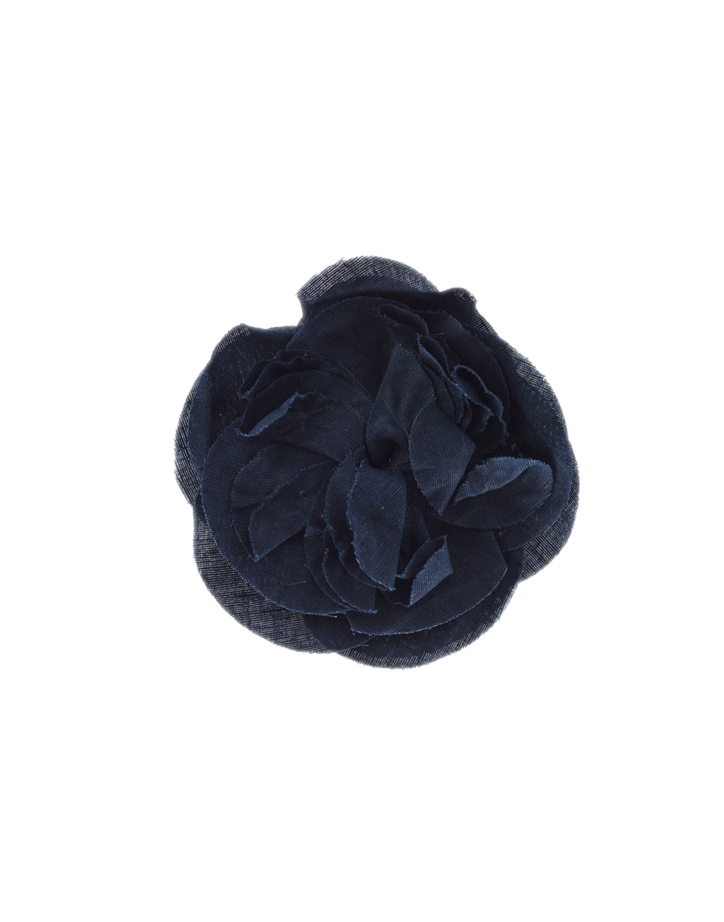 Spilla a Fiore Rosa Blu Notte