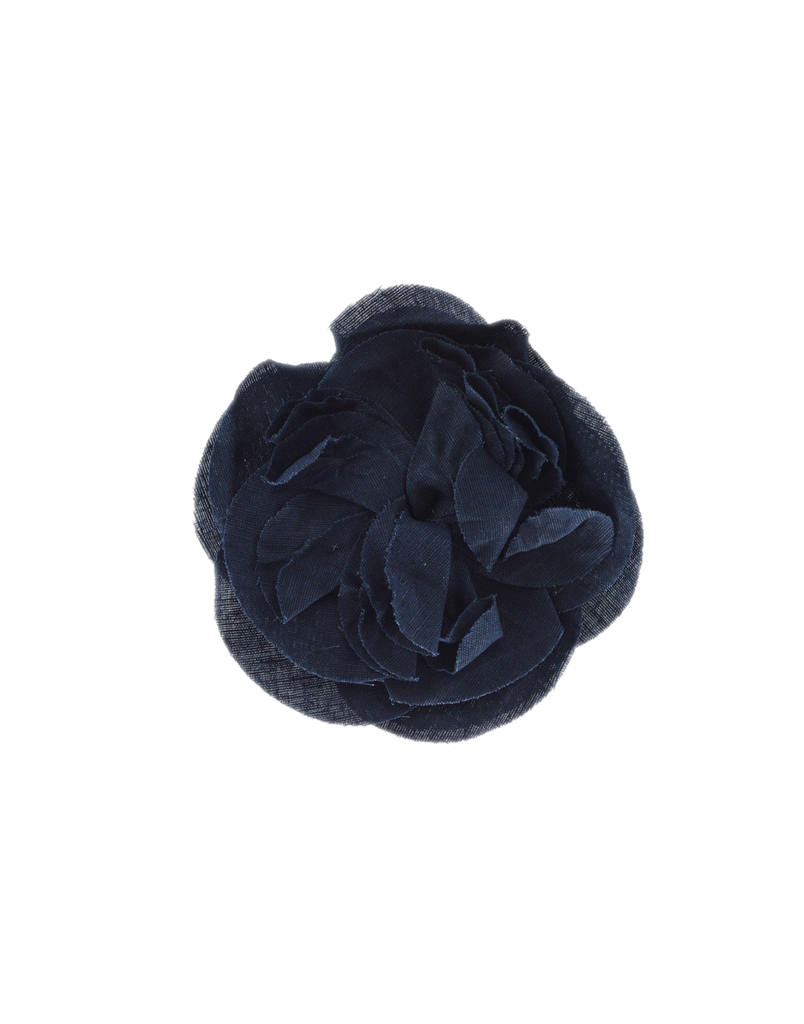 Spilla a Fiore Rosa Blu Notte