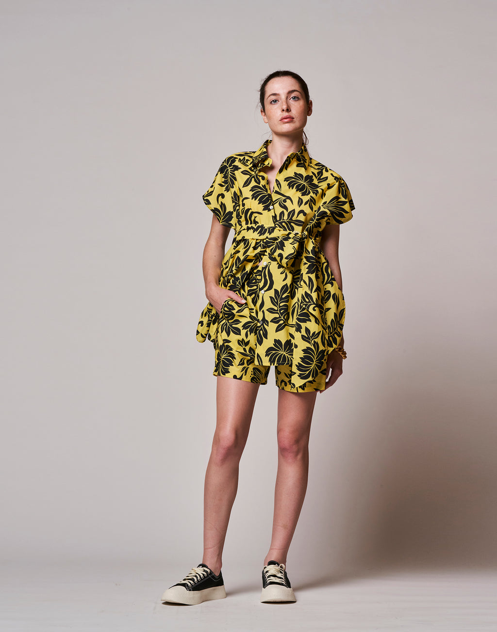Camicia con Stampa Smanicata