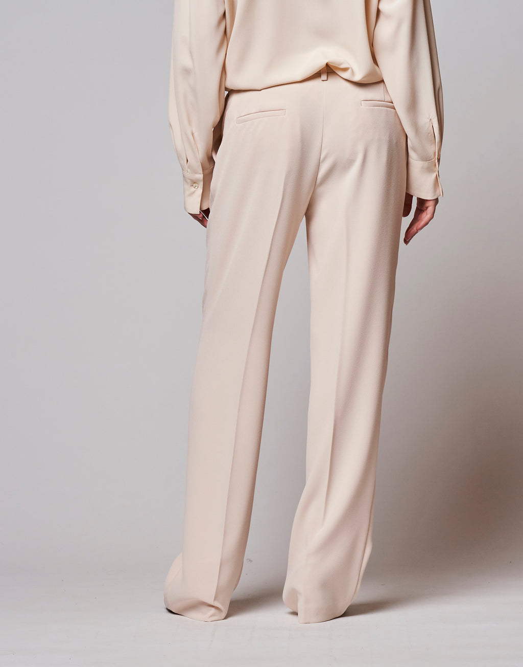 Pantalone a Uomo in Crepe Sablè