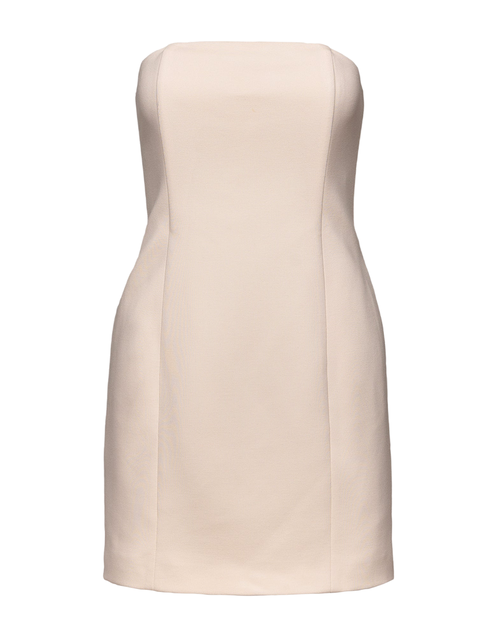 Mini-robe décolleté en Punto Milano compact beurre