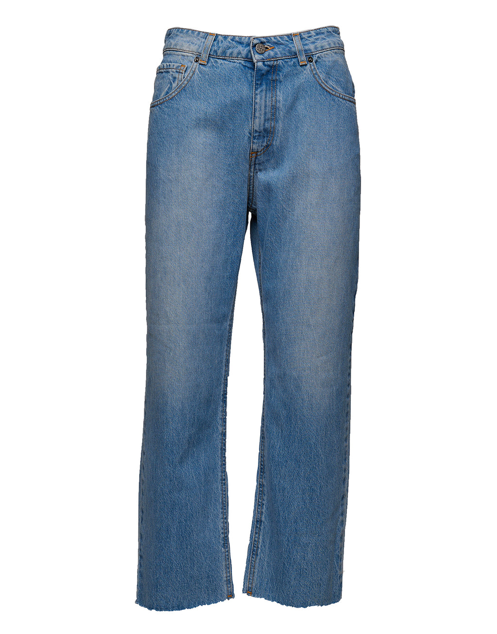 Jeans Baggy a 5 Tasche in Denim Light Blue