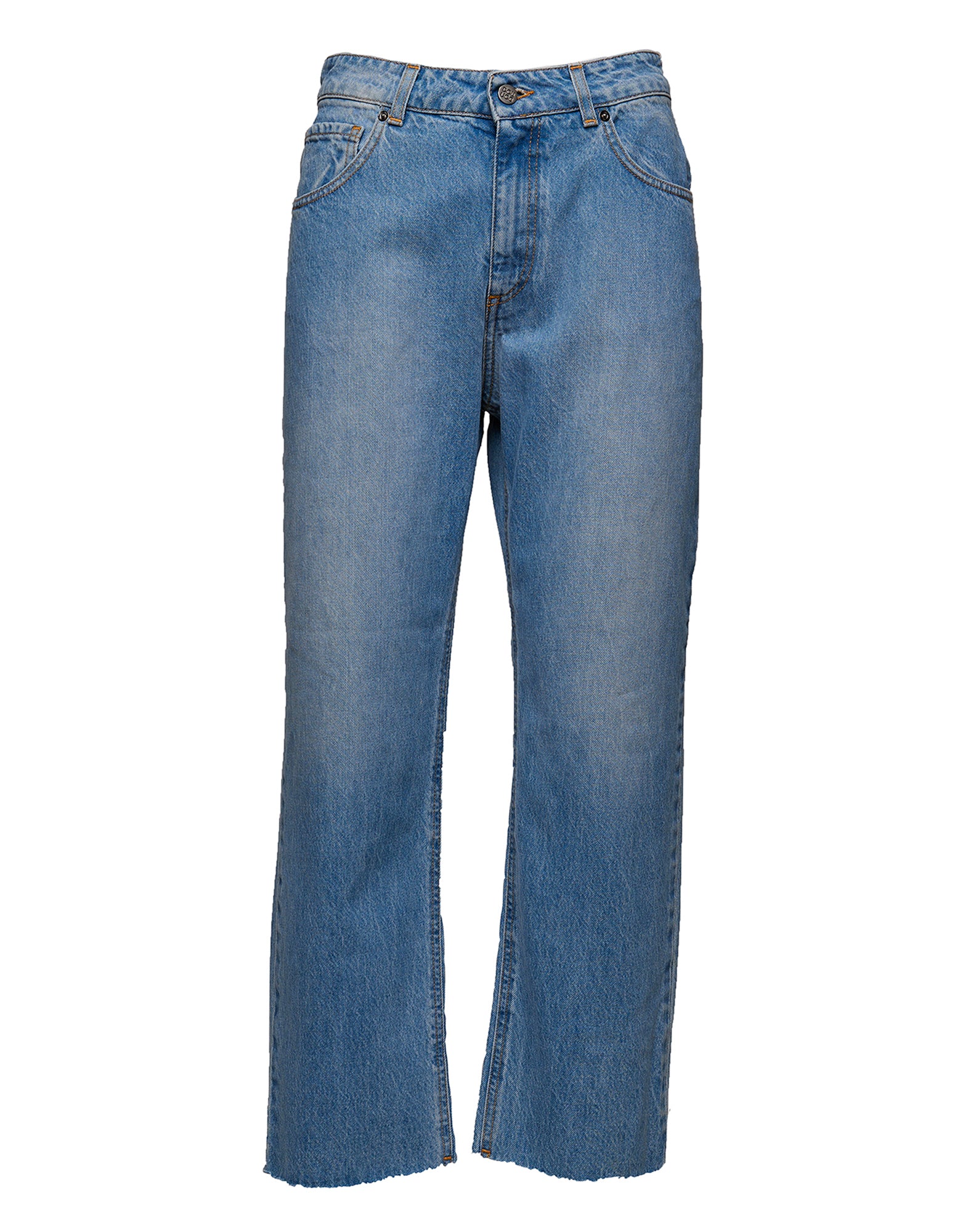 Jeans Baggy a 5 Tasche in Denim Light Blue