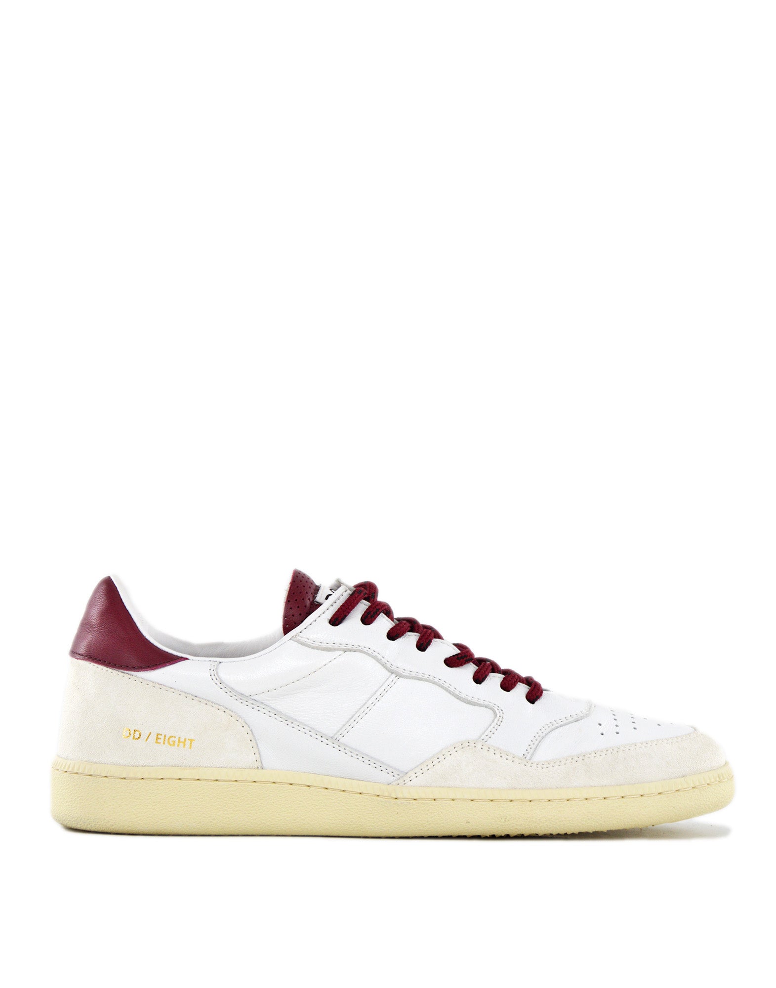 Sneakers Eight Off White/Bordeaux