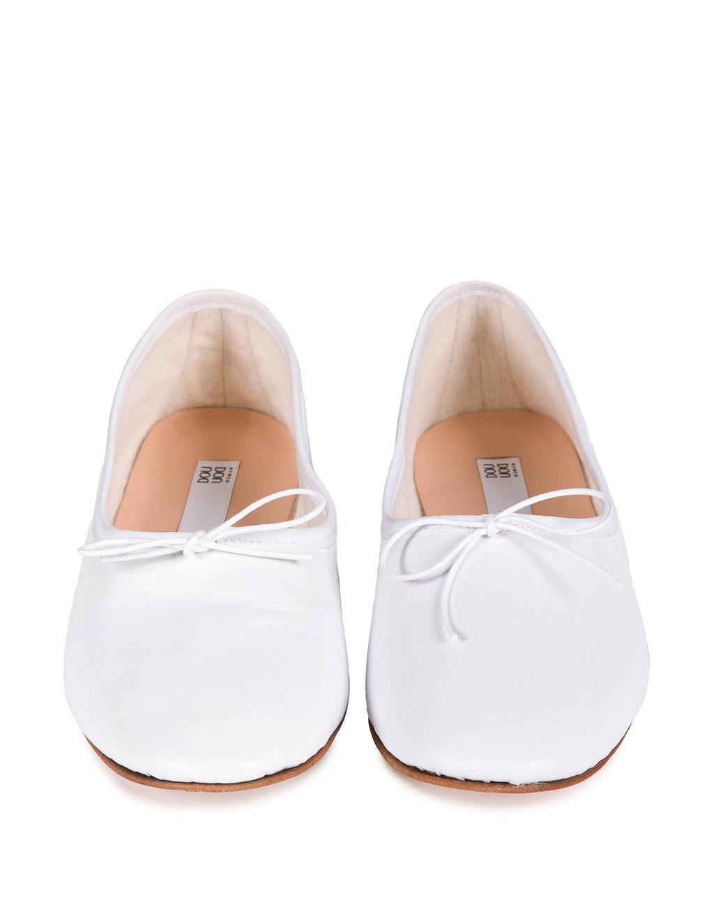 Ballerina Accollata con Lavorazione a Sacchetto