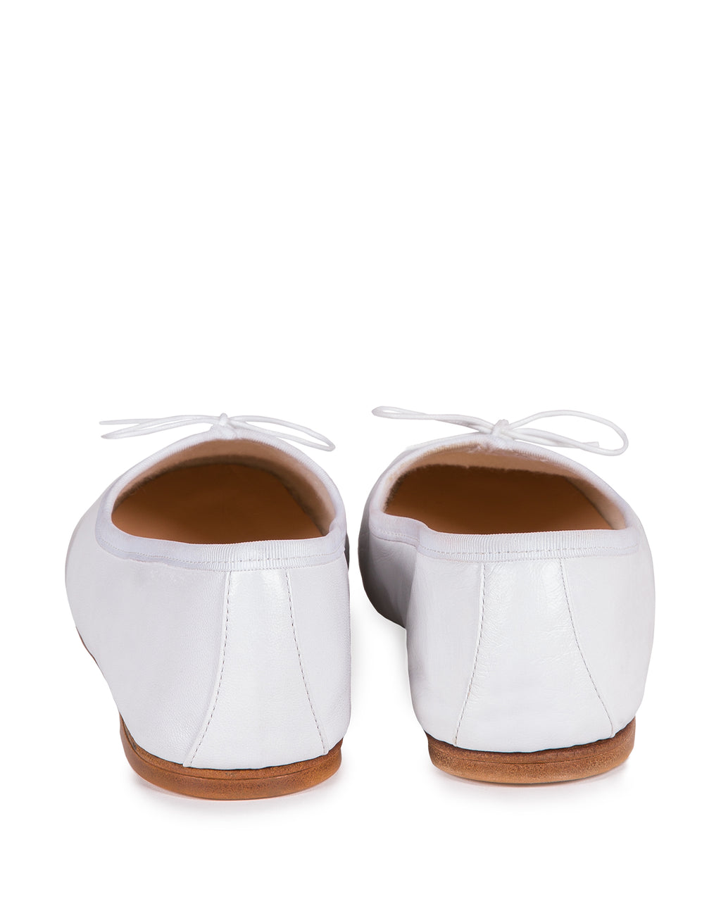 Ballerina Accollata con Lavorazione a Sacchetto