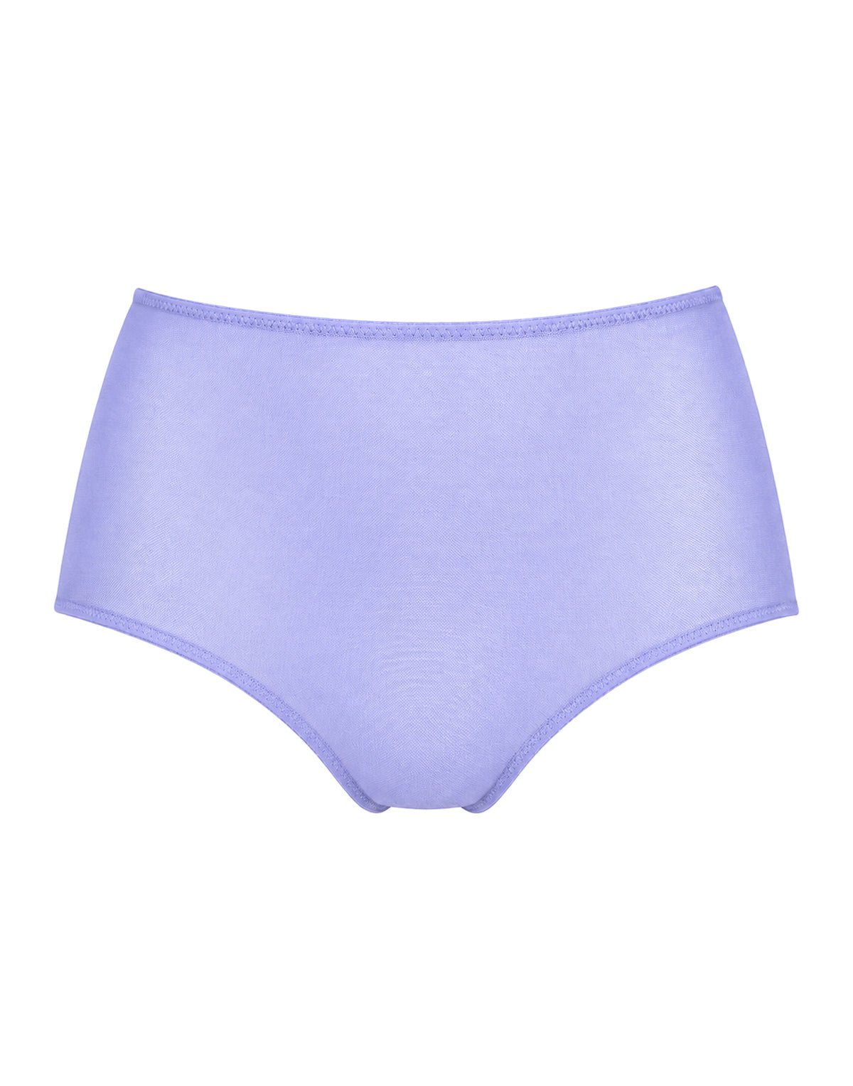 Slip a Culotte in Tulle Elasticizzato Lavanda