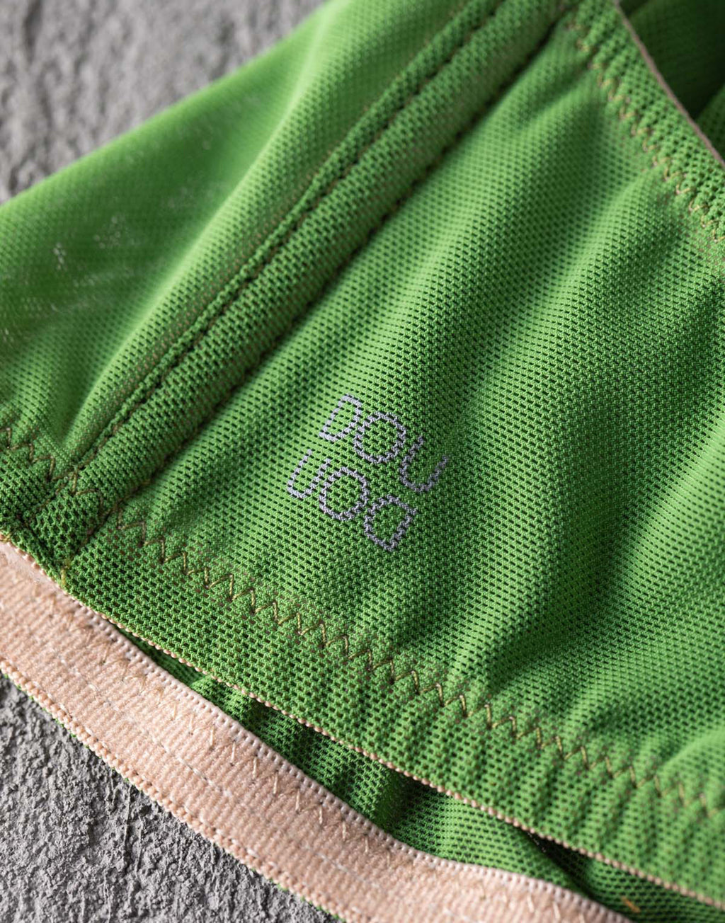 Reggiseno a Fascia in Tulle Verde