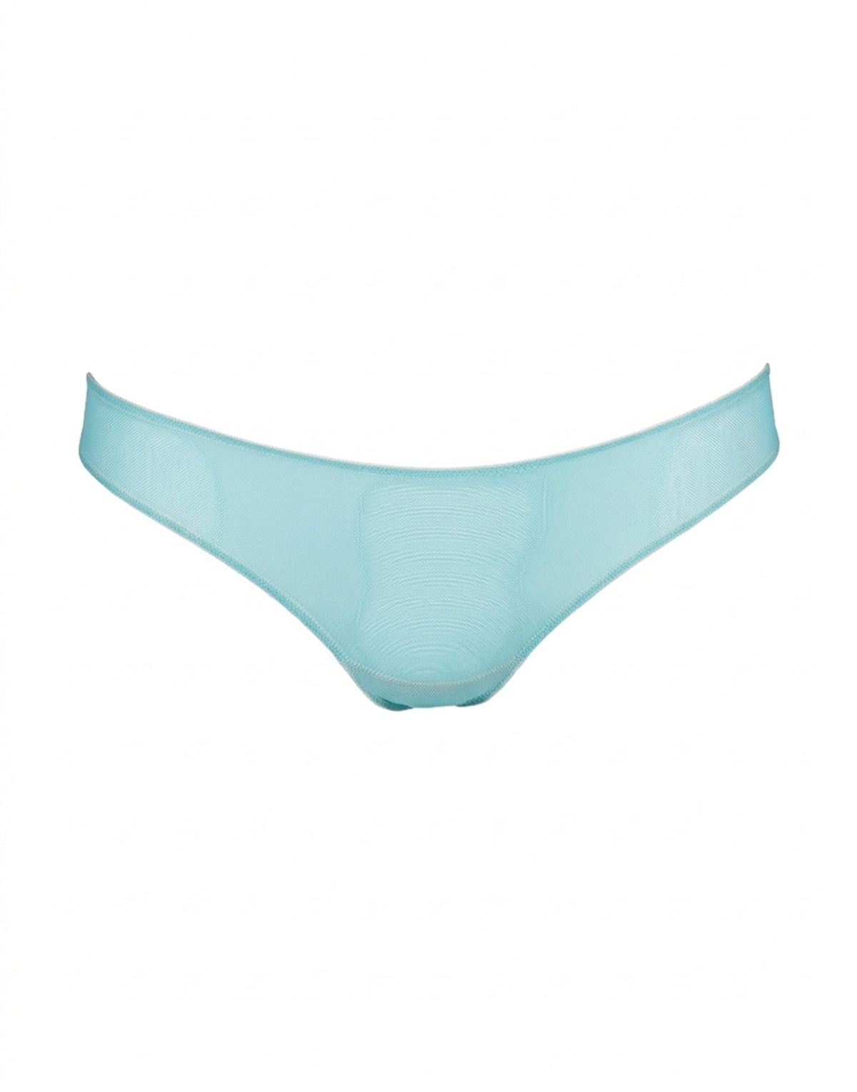 Slip a Brasiliana in Tulle Elasticizzato Tiffany