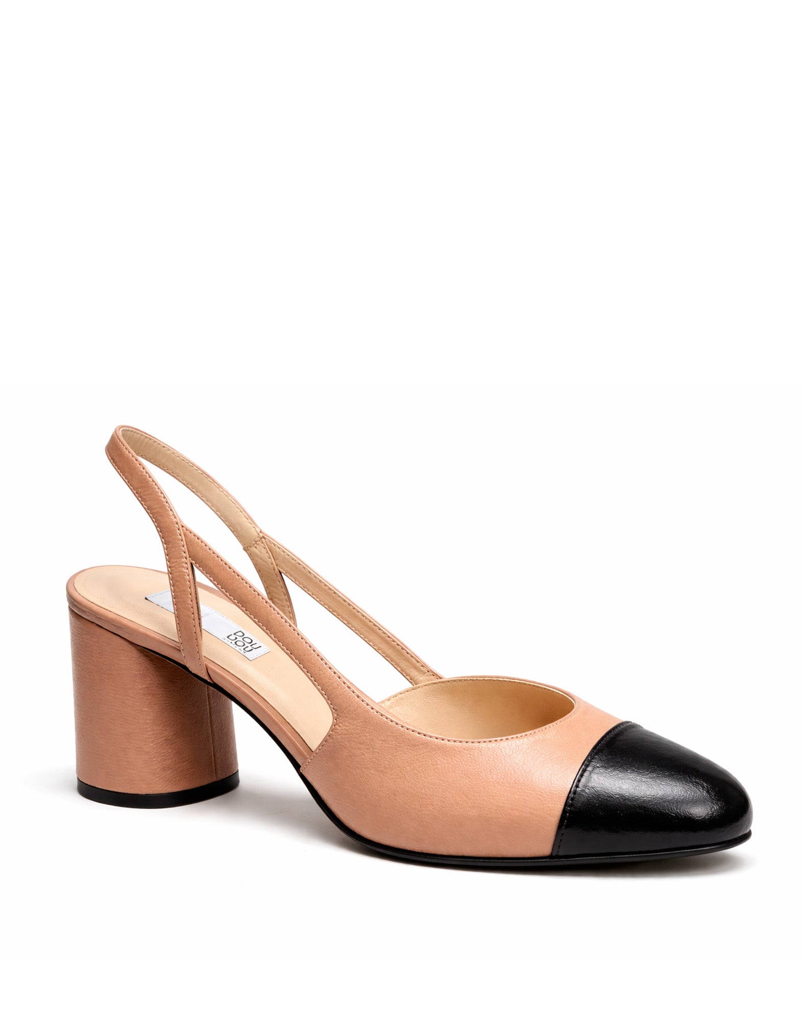 Chanel in Nappa Bicolor Nero/Noce