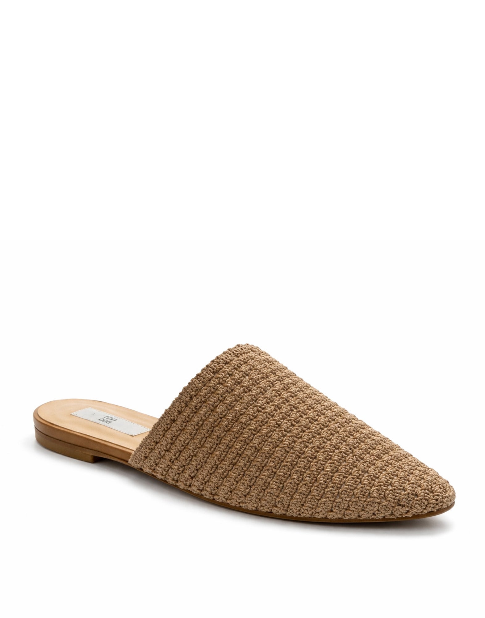 Sabot Crochet Fondo Cuoio