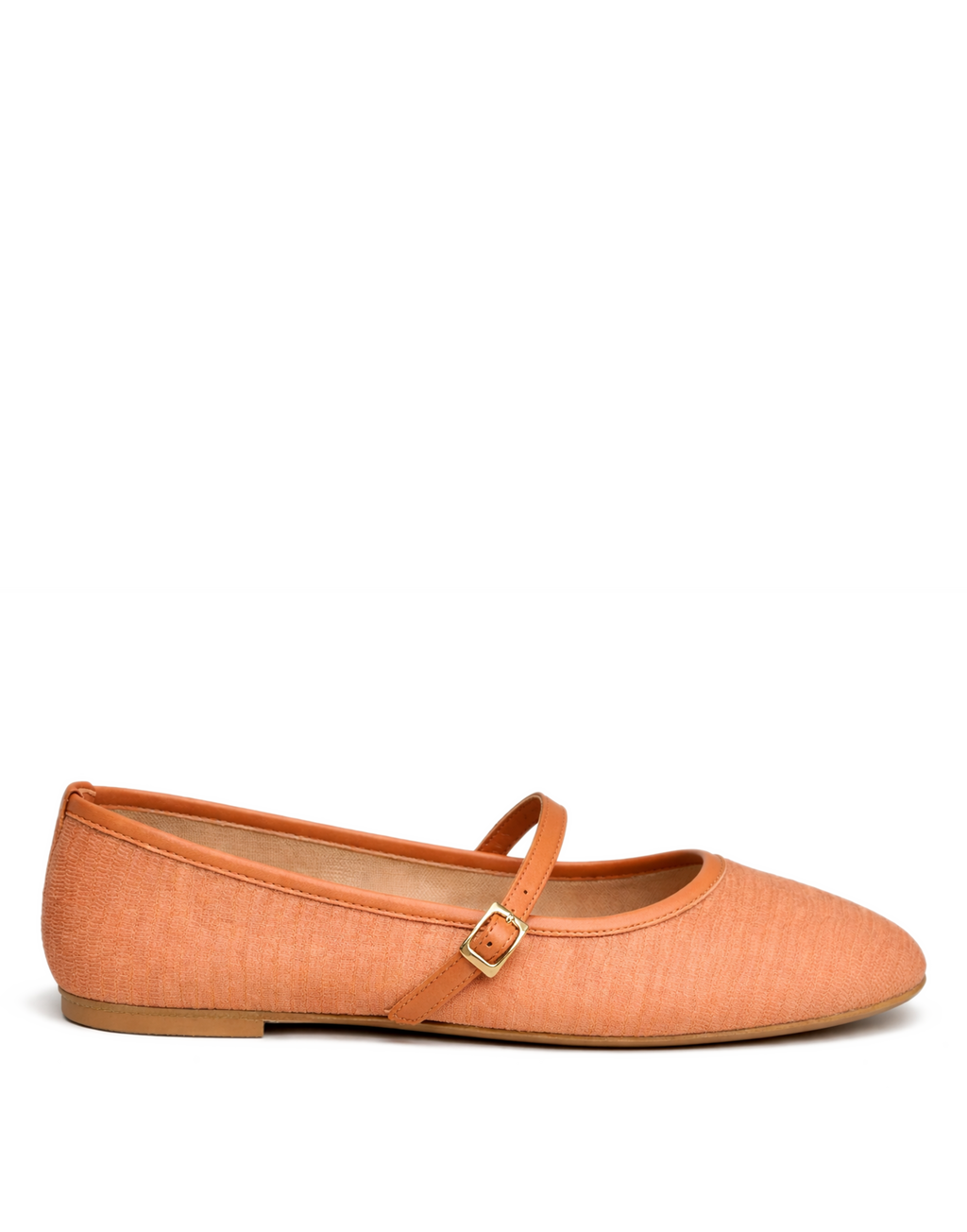 Ballerine Mary Jane in Tessuto Mattone