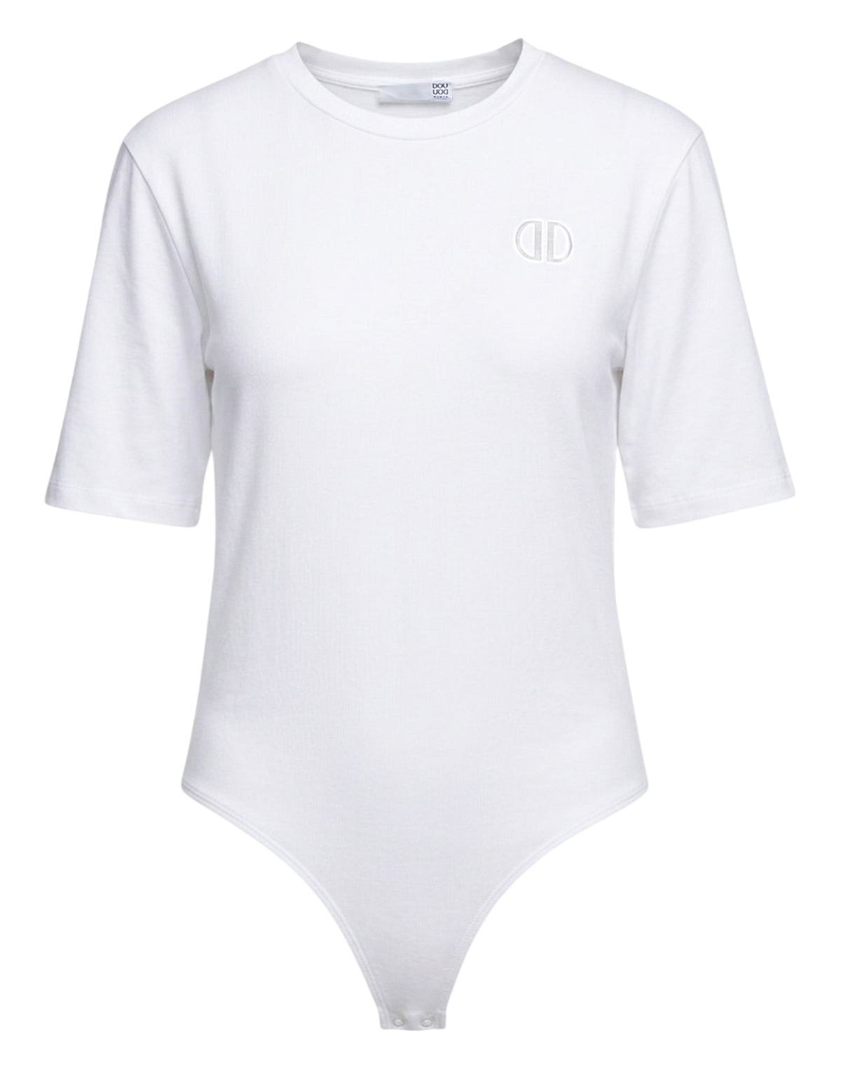 Body à manches courtes en coton logo DD Off-White