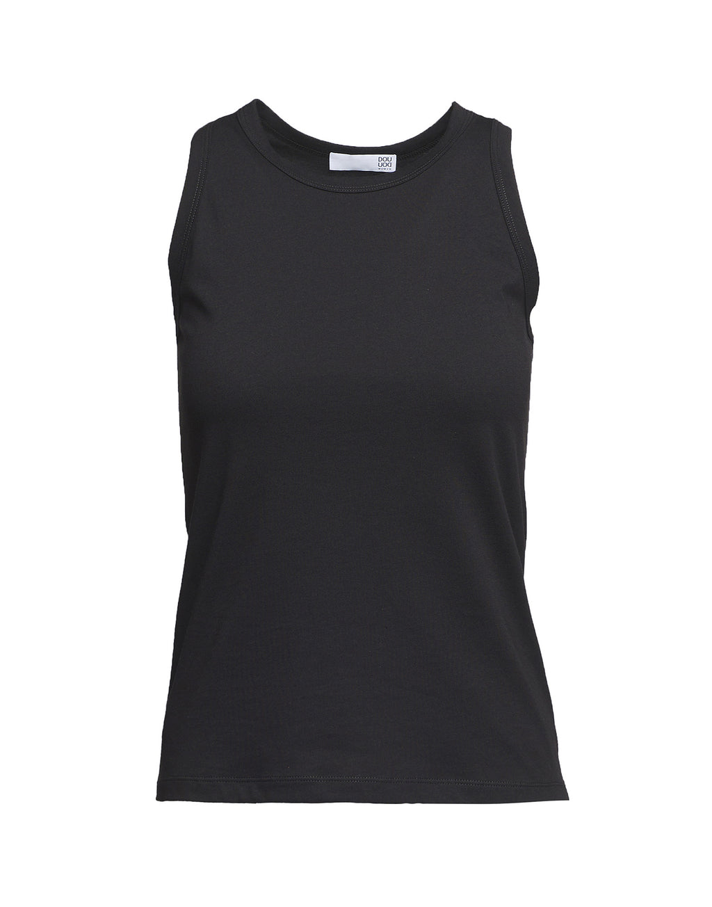Top Tank Smanicato Logo DD Nero