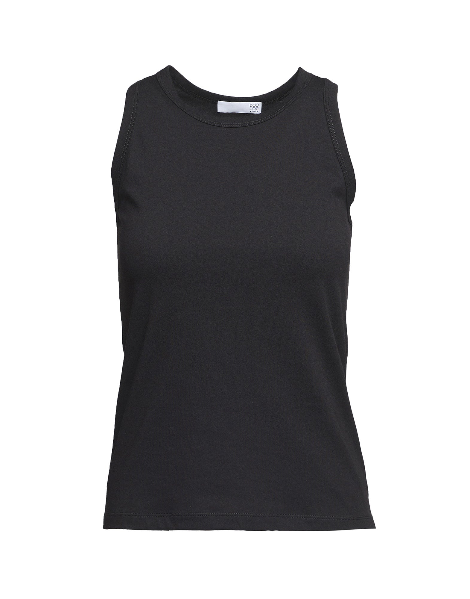 Top Tank Smanicato Logo DD Nero