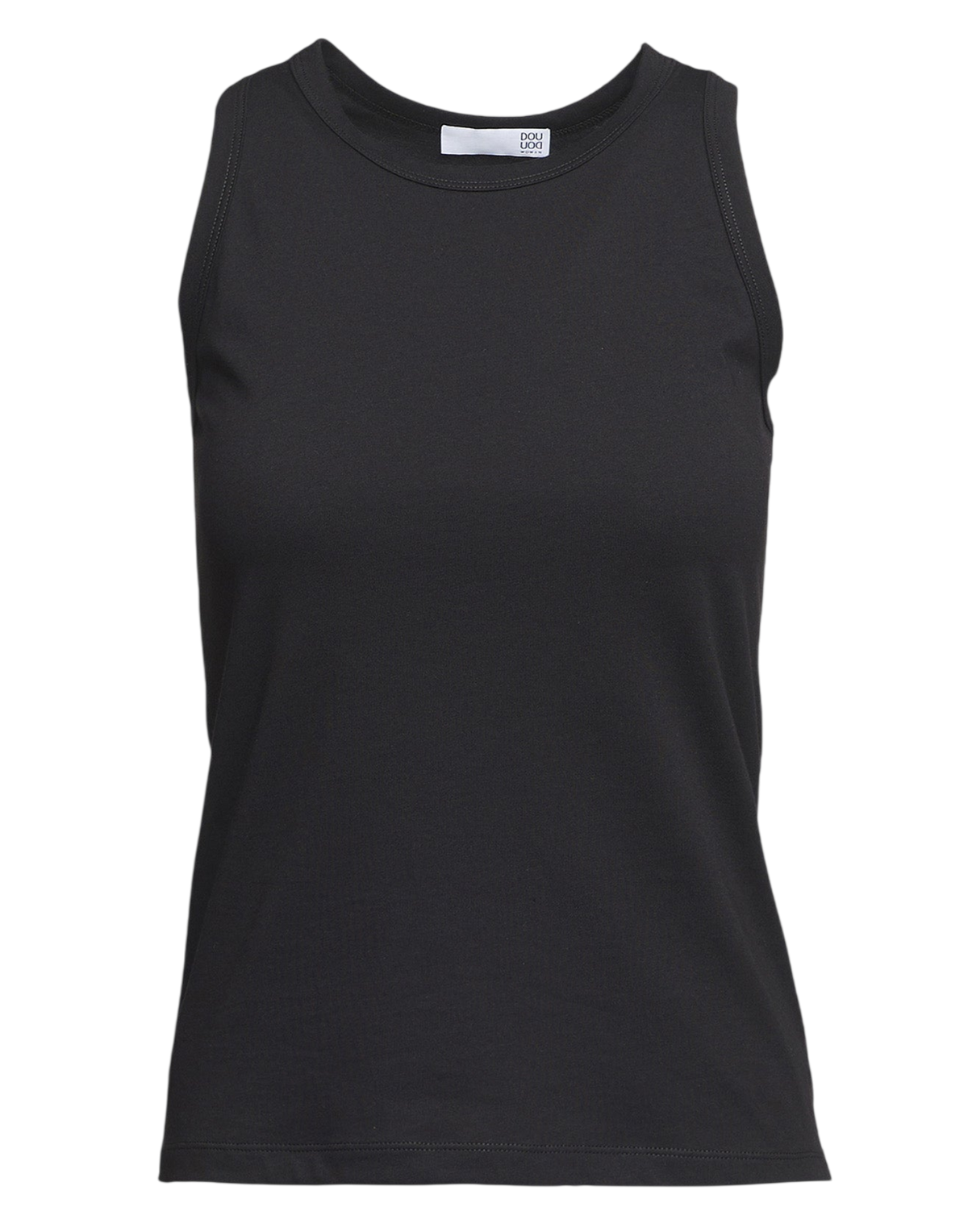 DD Logo Sleeveless Tank Top Black