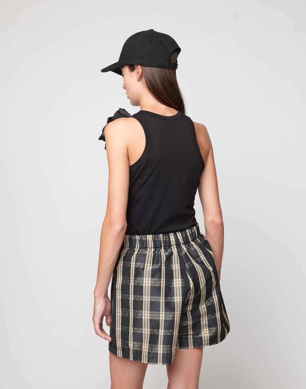 Top Tank Smanicato Logo DD Nero