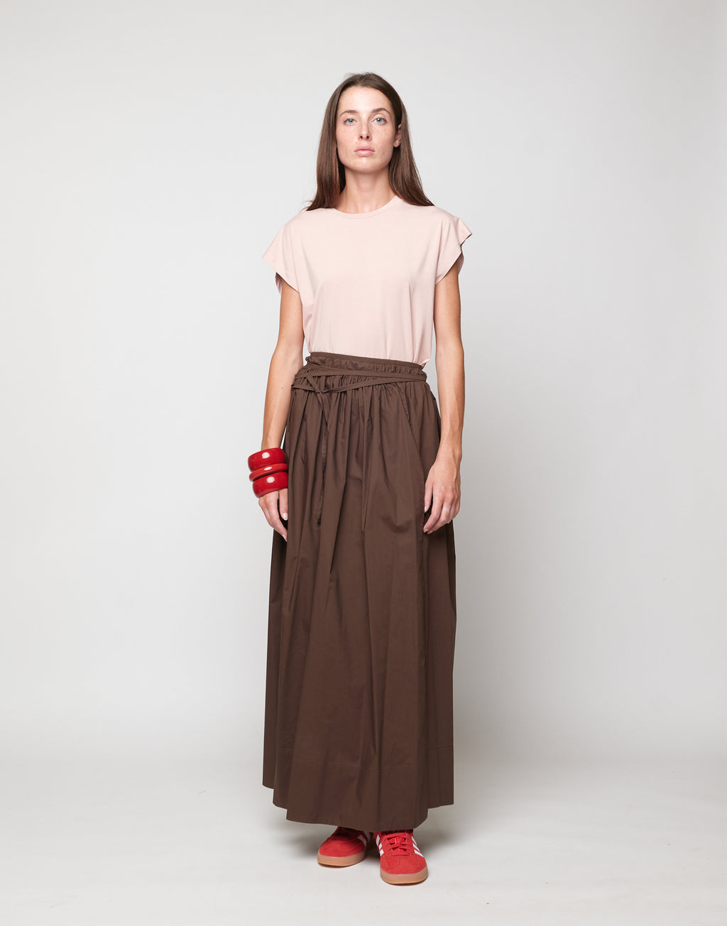 Top a Spalla Larga in Bamboo Petalo