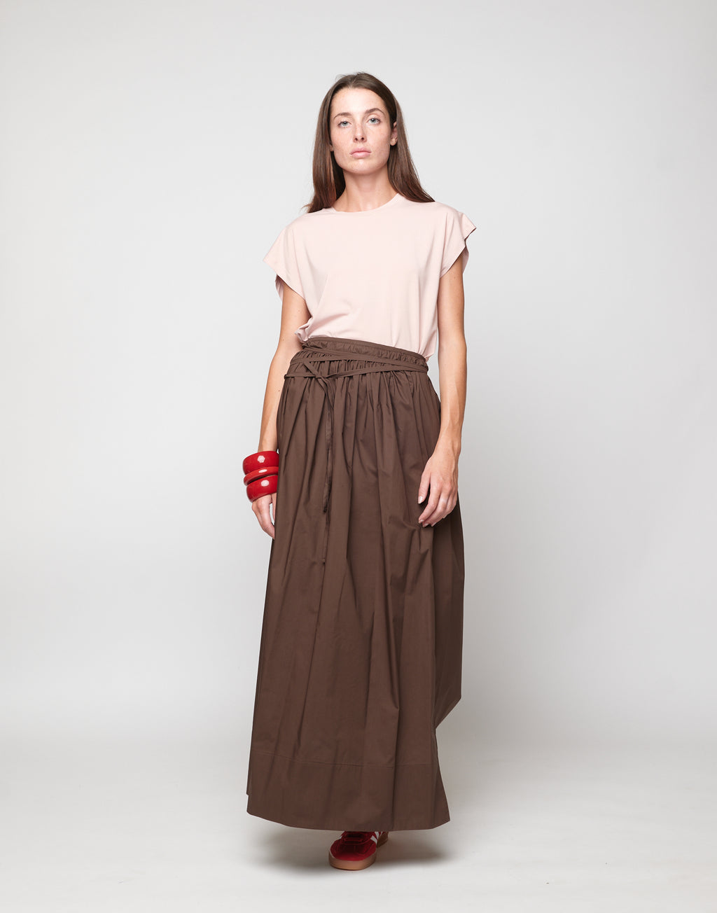 Top a Spalla Larga in Bamboo Petalo