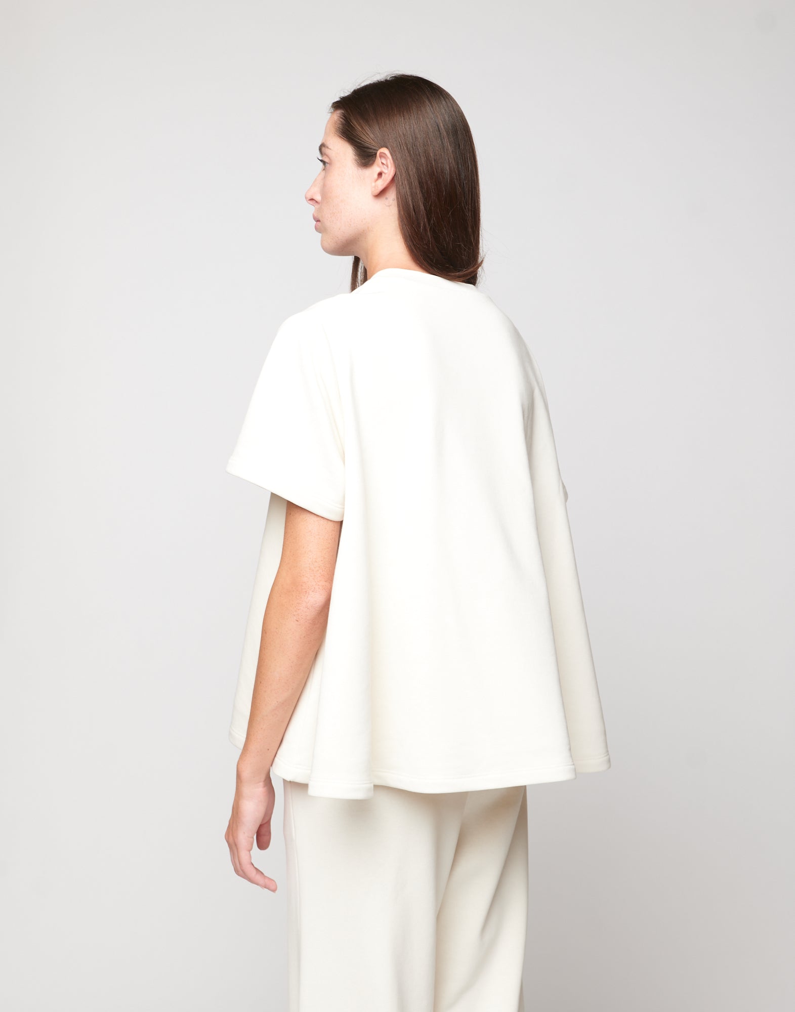 Casacca in Felpa Light con Sottoveste Burro