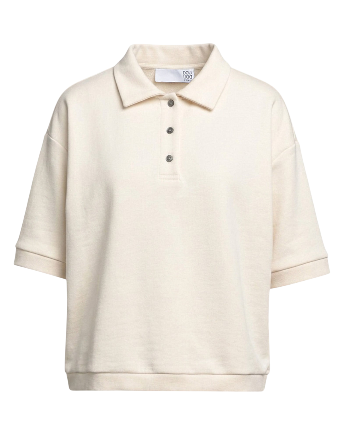 DD Logo Light Sweatshirt Polo Butter