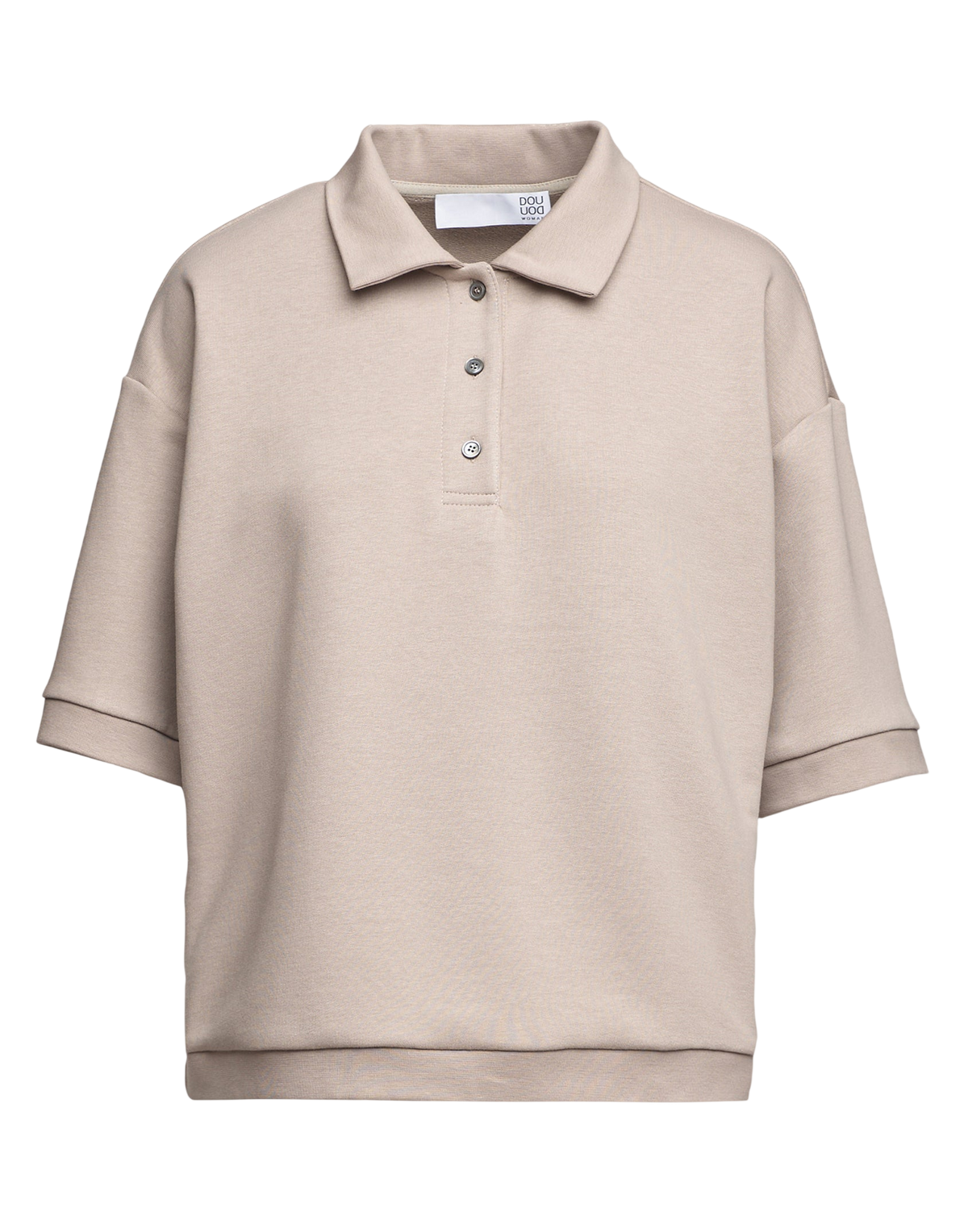Polo en molleton léger Logo DD Argile