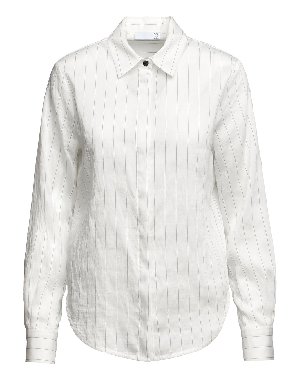 Camicia a Uomo in Gessato Lyocell