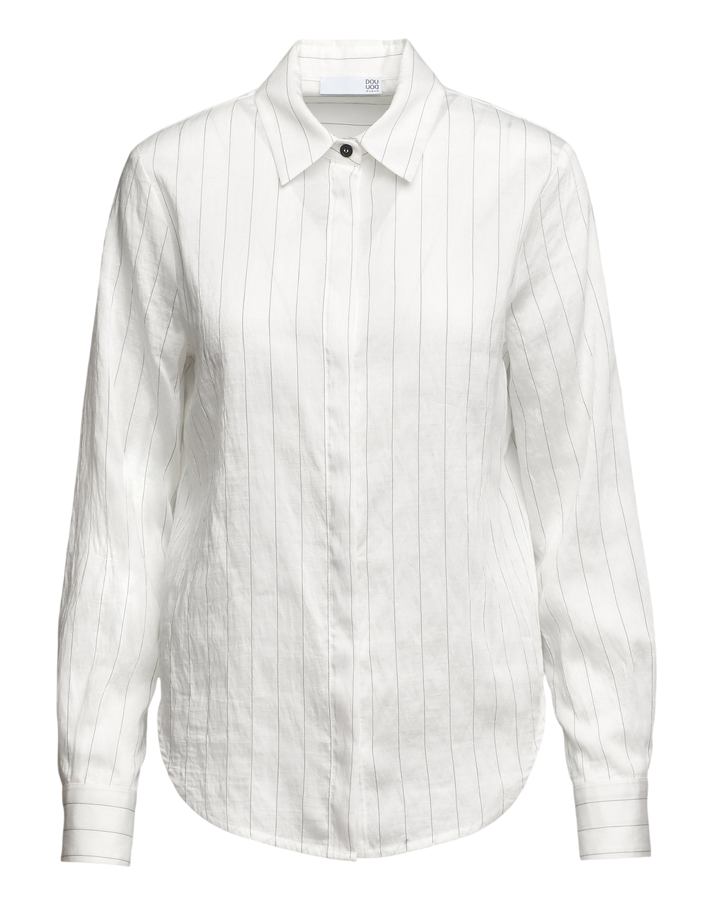Men's Pinstriped Lyocell Shirt