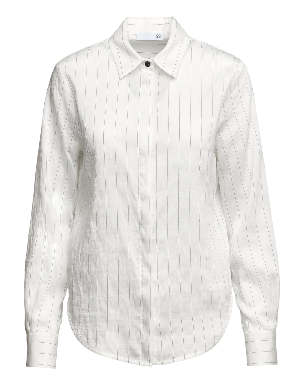 Men's Pinstriped Lyocell Shirt