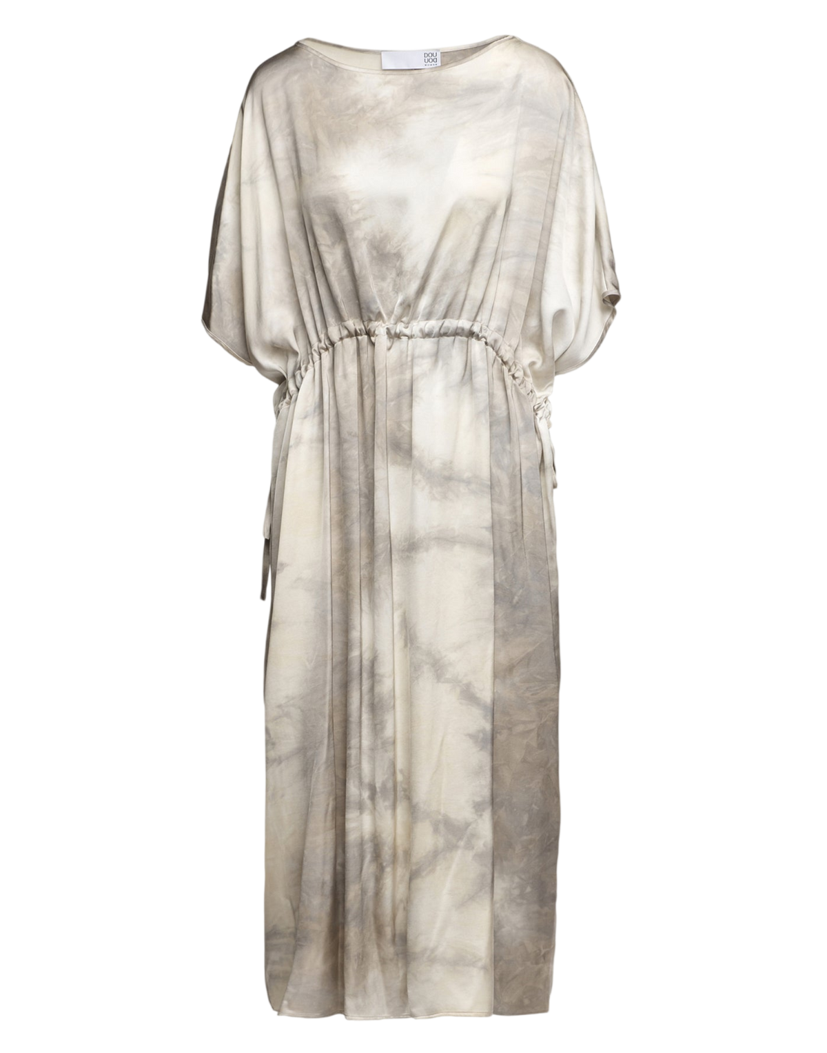 Viscose Tie-Dye Pumice Sheath Dress