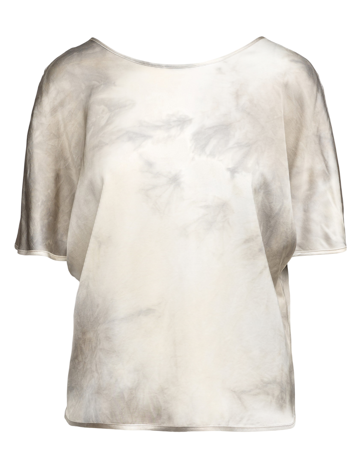 Blouse Kimono en viscose tie-dye Pierre ponce