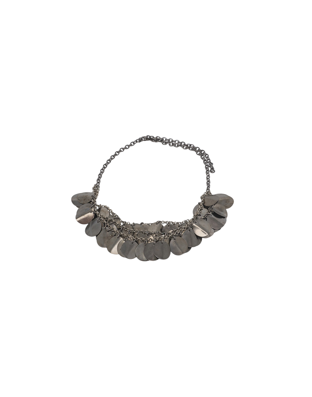 Collana Girocollo con Medagliette in Metallo