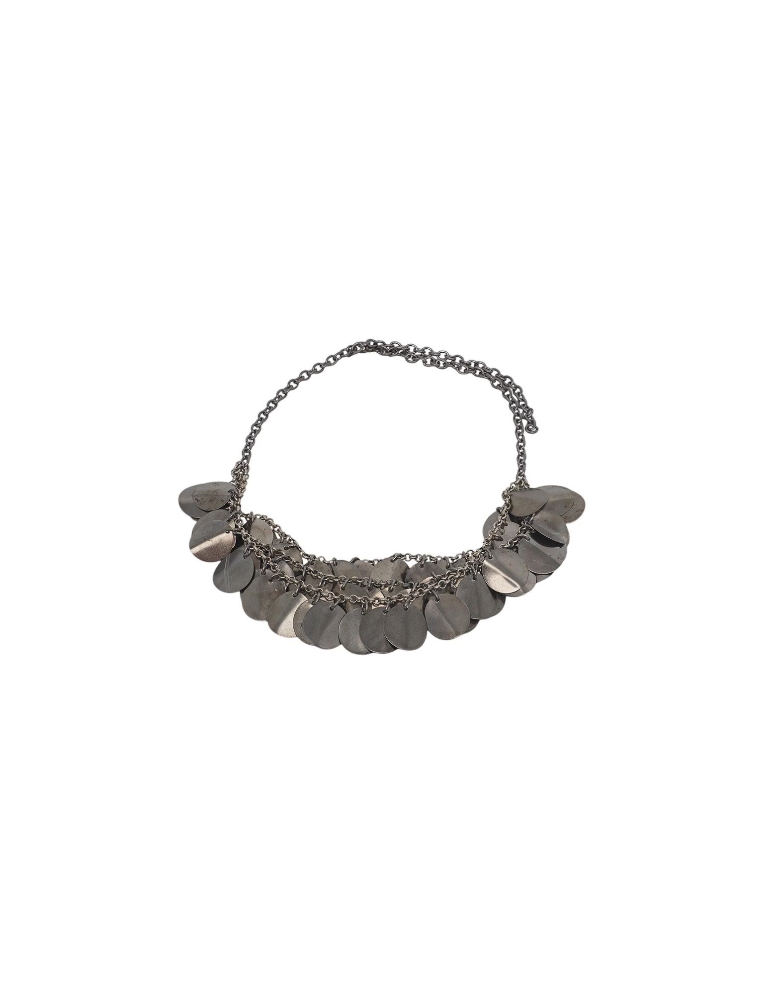 Collana Girocollo con Medagliette in Metallo