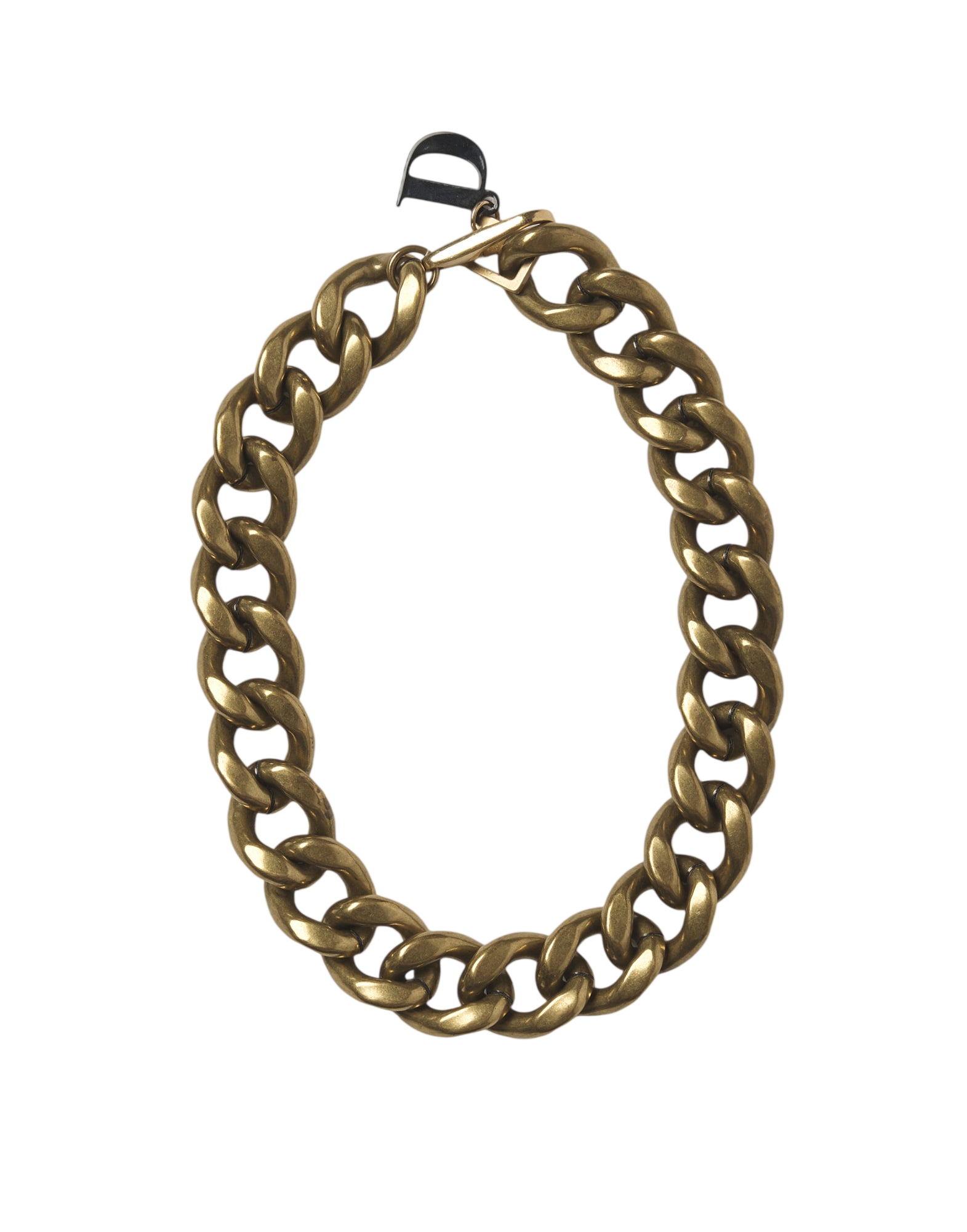 Collana Corta Groumette in Ottone