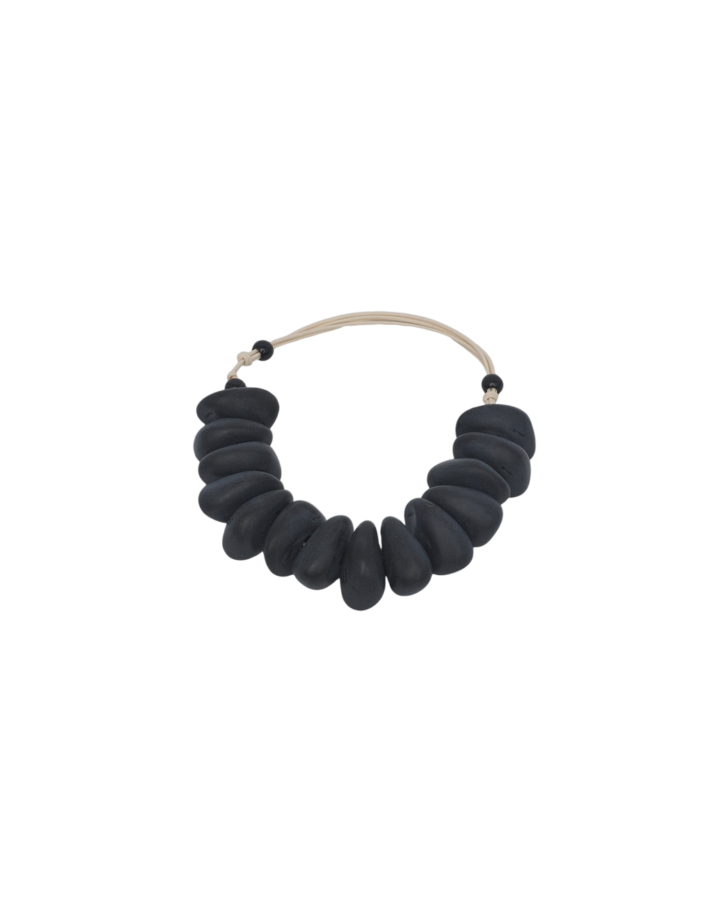 Collana Girocollo con Pietre Lavagna