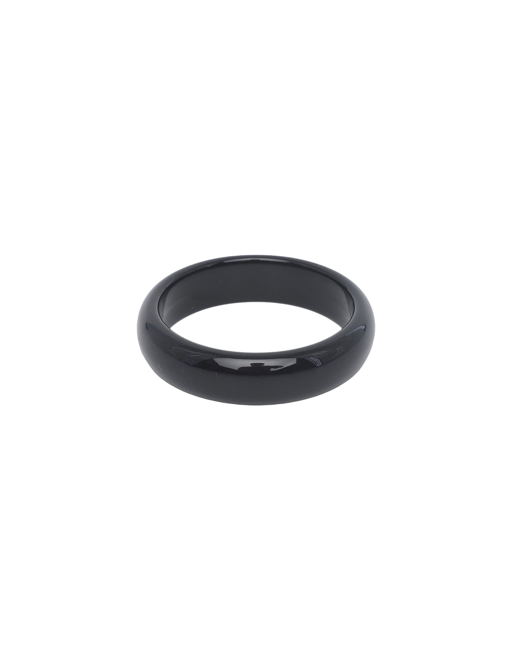 Bracciale Basso in Plexi Lucido Nero