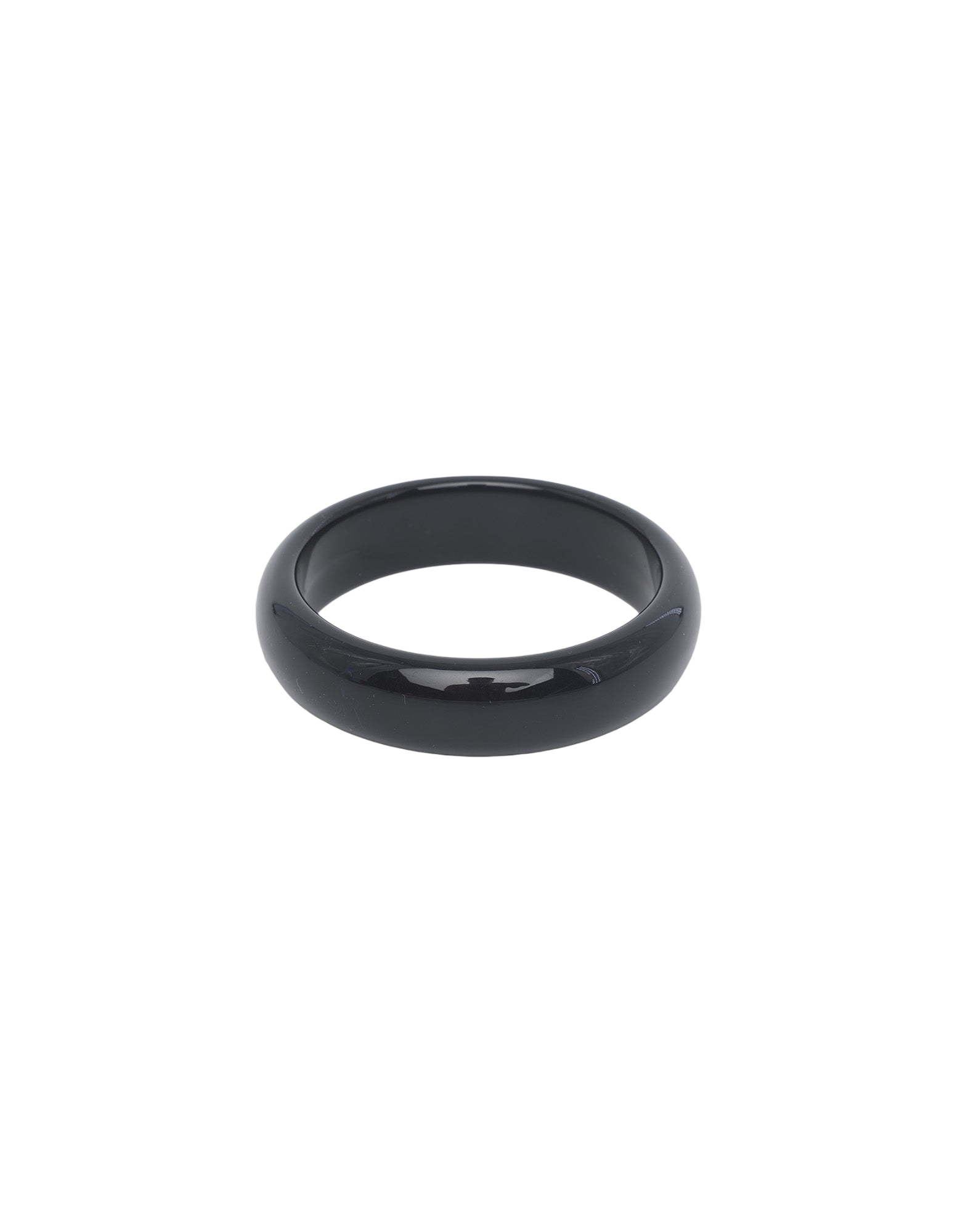 Bracciale Basso in Plexi Lucido Nero