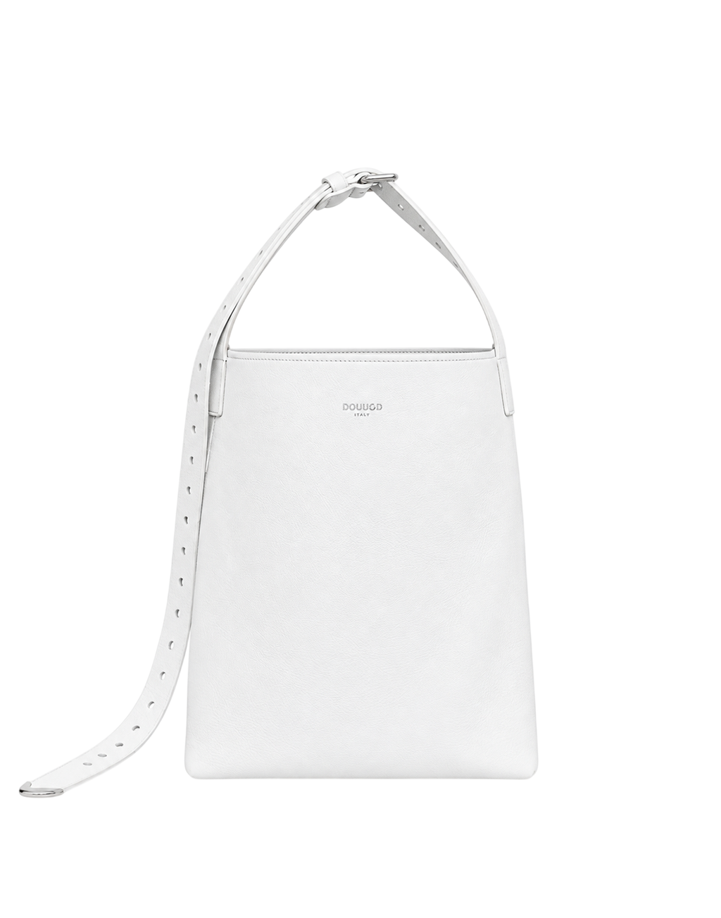Off-White Mousse Leather Tilla Bucket Bag