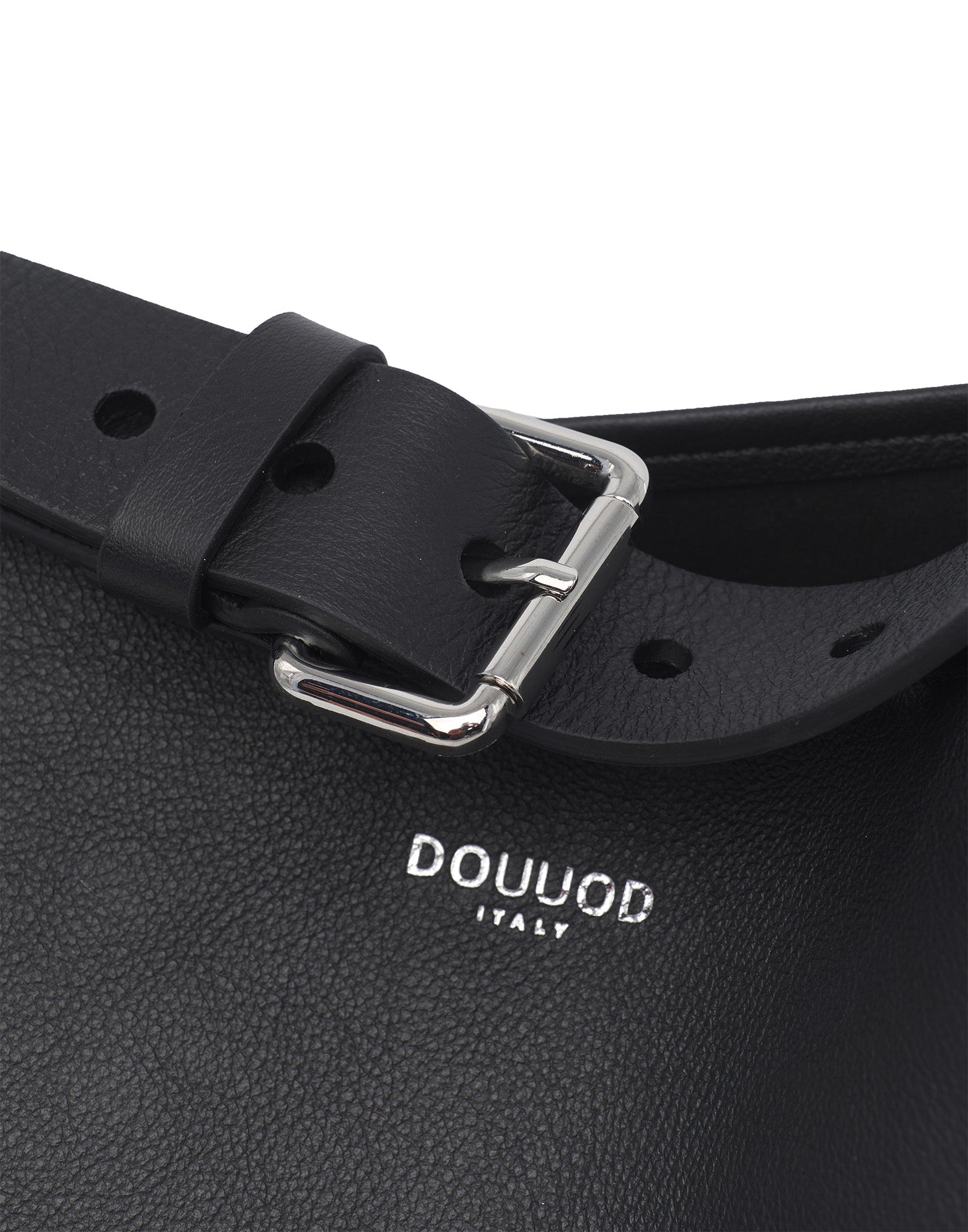 Borsa a Secchiello Tilla in Pelle Mousse Nera