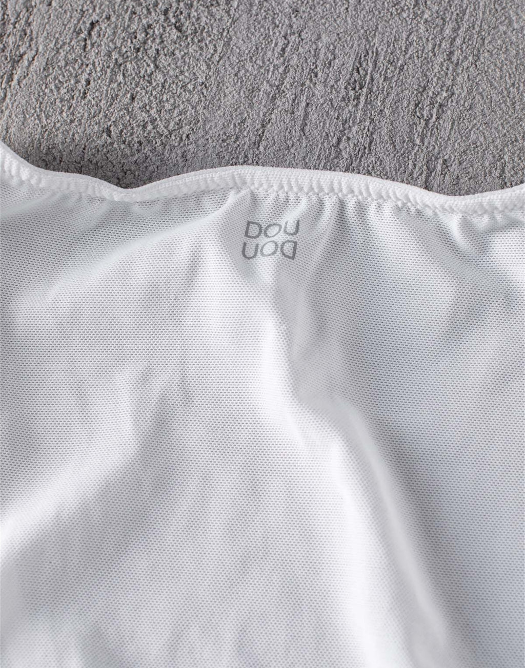 Body in Tulle Elasticizzato Bianco